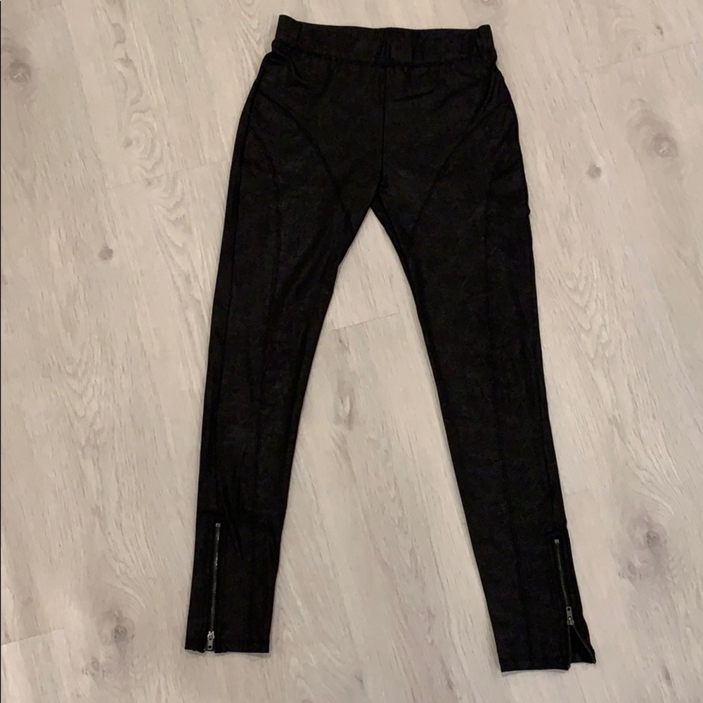 faux leather leggings
